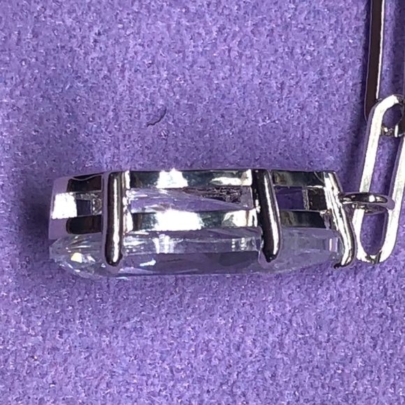 MELINDA MARIA TEARDROP LARIAT NECKLACE, NEW WITHOUT TAGS - Picture 8 of 10